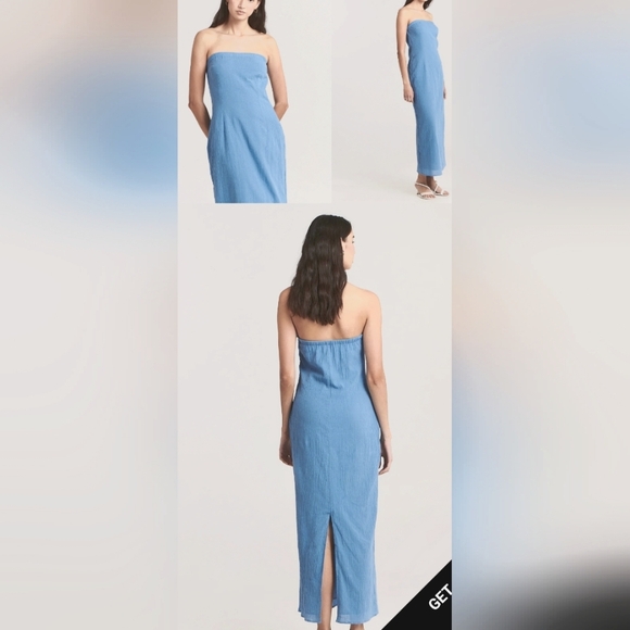 Charlie Holiday Dresses & Skirts - NWT Charlie Holiday Sinead Blue Midi Dress Women's 8